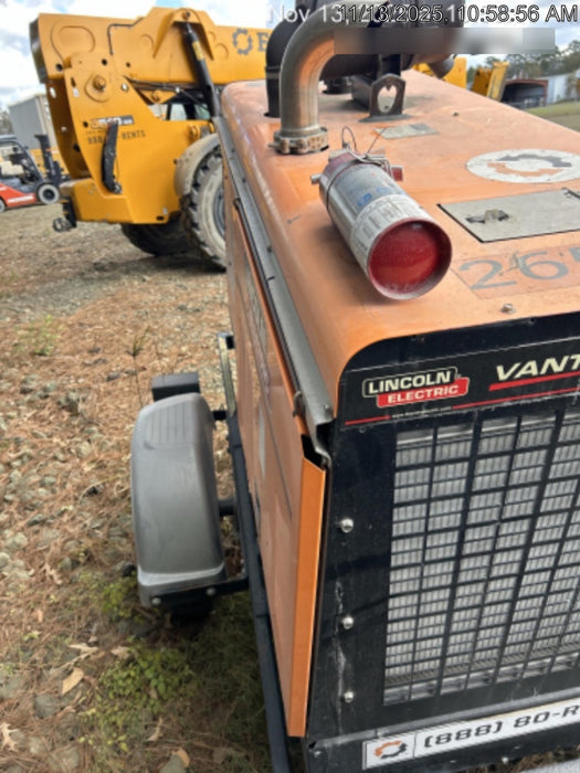 2022 Lincoln Electric Vantage 549X Crosslink Technology, Trailer Mounted, ES Decals, T3