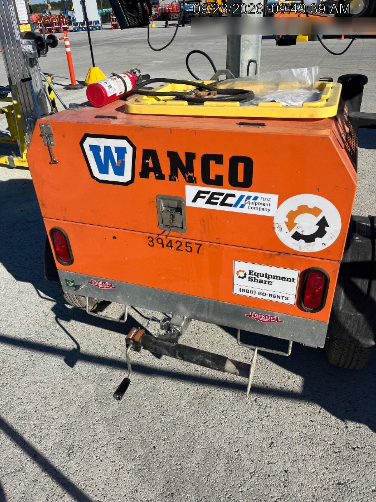 2024 Wanco WLTT-4MM4K Diesel, Deep Sea Controller, Shore Power Plug, Auto Start, (4) 350W LED Floodlights, 4kW Generator, 60 Gal Fuel Tank, 2" Ball, T3