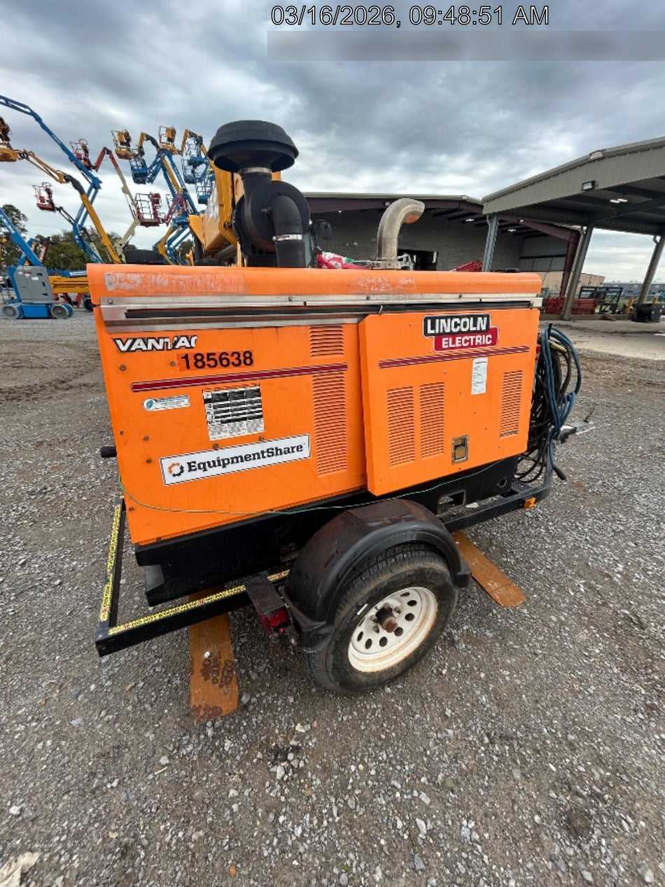 2021 Lincoln Electric Vantage 549X Ready Pak 3, ORANGE (includes trailer, cable rack, fender light kit)