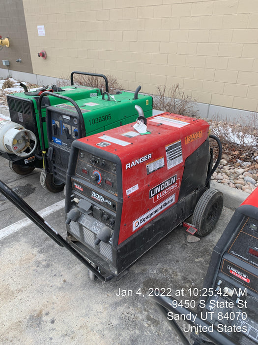 2021 Lincoln Electric Ranger 305 LPG Kohler One-Pak