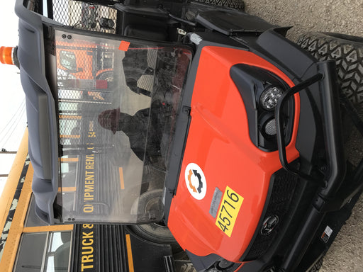 2019 Kubota RTV-XG850WL-H 4wd Utility Cart, Gas, 2 Seat, LED Strobe, Windshield Tempered Glass, Plastic Canopy, Wire Harness Kit, Backup Alarm