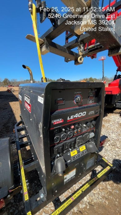 2024 Lincoln Electric LE400 Kubota V1505, Trlr, Cable Rack, Light Kit, ES Decals, T3