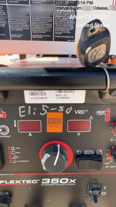 2022 LINCOLN ELECTRIC FLEXTEC 350X