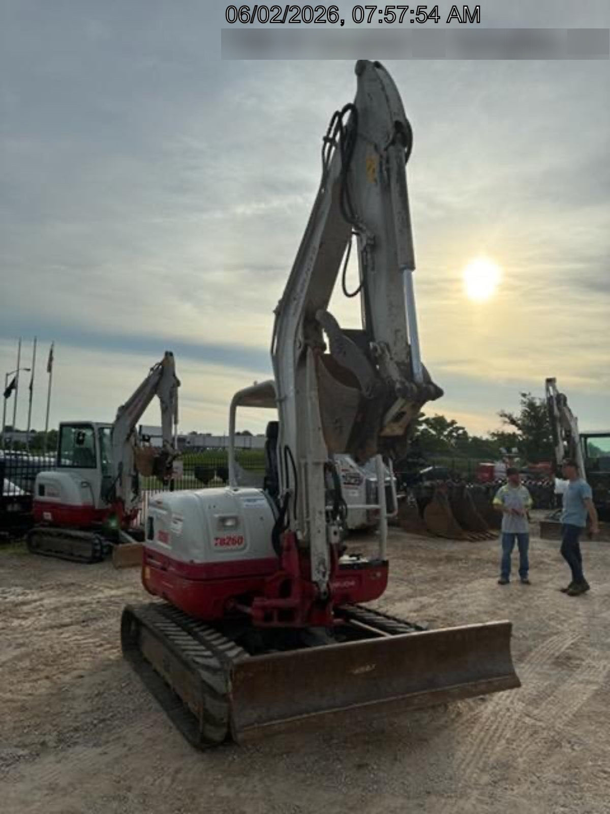 2019 Takeuchi TB260 Takeuchi TB260 Canopy w/Rubber Tracks, Auxiliary Hydraulics, Standard Blade, Manual QC