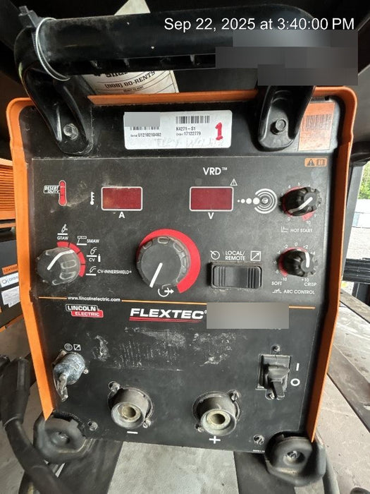 2021 LINCOLN ELECTRIC FLEXTEC 350X