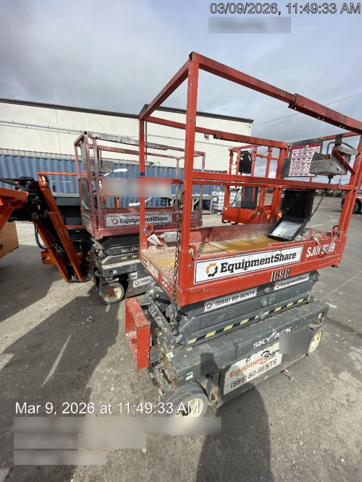 2016 Skyjack SJIII-3219 Skyjack SJ3219 Scissor Lift