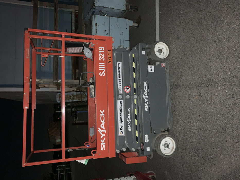 2016 Skyjack SJIII-3219 Standard Rental Specs