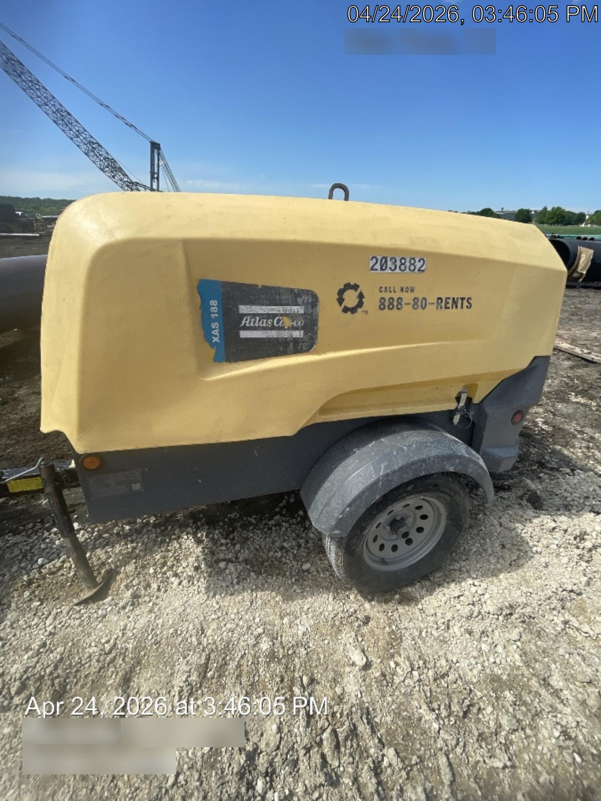 2022 ATLAS COPCO XAS188 CWK