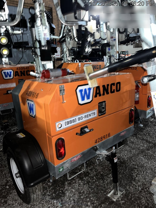 2024 Wanco WLTT-4MM4K Diesel, Deep Sea Controller, Shore Power Plug, Auto Start, (4) 350W LED Floodlights, 4kW Generator, 60 Gal Fuel Tank, 2" Ball, T3