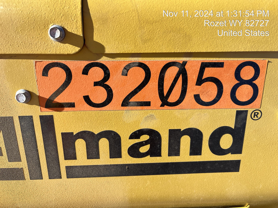 2022 Allmand NLV3GR (4) LED Light Fixture 350W, 23' Vertical Mast, 3kW Prime, Towable, Deep Sea L401, Leveling Jacks, Yanmar T4F 5.8hp