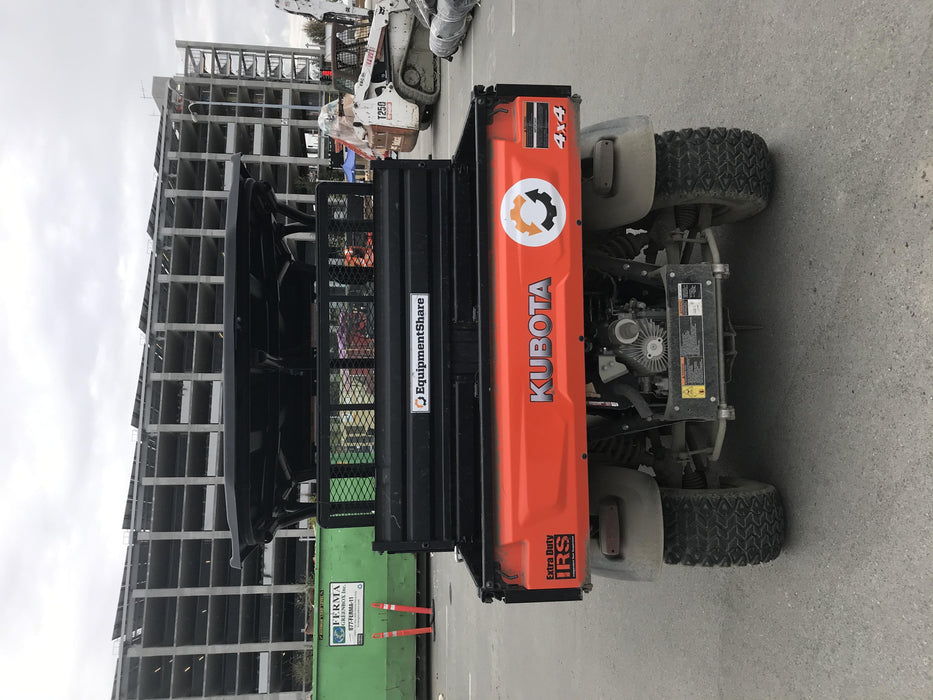 2019 Kubota RTV-X1140W-H 4wd Utility Cart, LED Strobe, Windshield Tempered Glass, Plastic Canopy, Wire Harness Kit, Backup Alarm