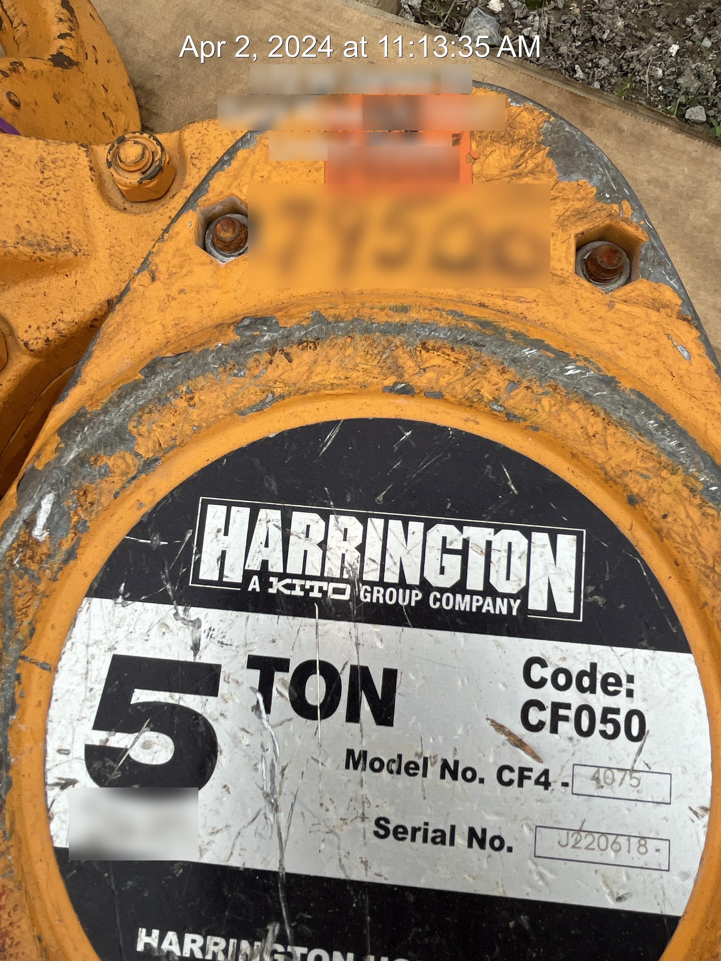 2020 HARRINGTON CF050-20