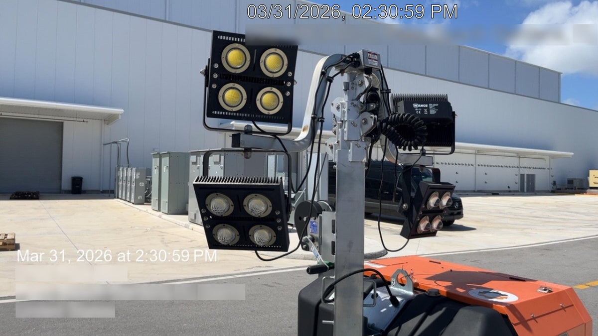 2023 Wanco WLTT-4MM4K Diesel, Deep Sea Controller, Shore Power Plug, Auto Start, (4) 350W LED Floodlights, 4kW Generator, 60 Gal Fuel Tank, 2" Ball, T3