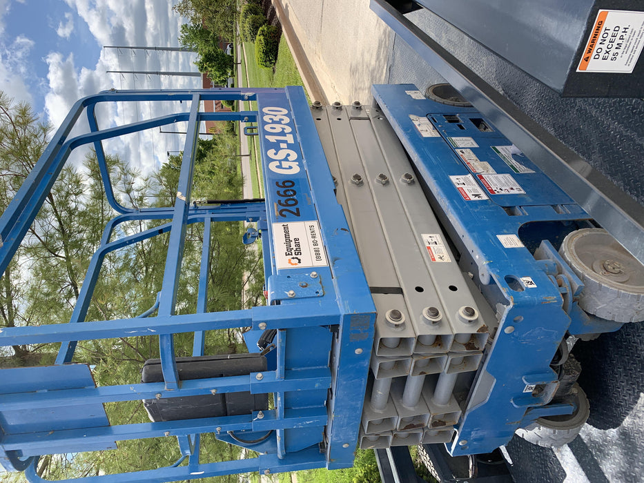 2016 Genie GS-1930 Genie GS-1930 Scissor Lift