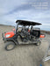 2022 Kubota RTV-X1140W-H Plastic Canopy, Windshield Acrylic Clear, LED Strobe Light, Wire Harness Kit, Back up Alarm