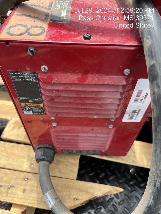 2020 LINCOLN ELECTRIC INVERTEC V275-S