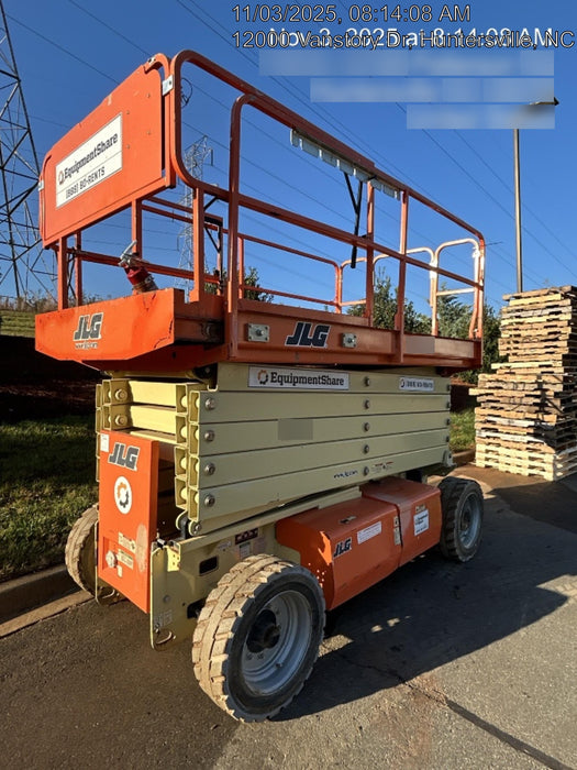 2019 JLG 4069LE Solid Non Marking Tires, Rotating Beacon