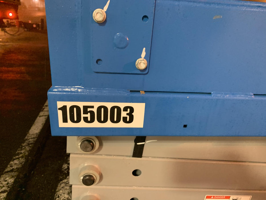 2020 Genie GS-1930 Solid Non Marking Tires, Beacon, Folding rails with half height swing gate, 800W Inverter