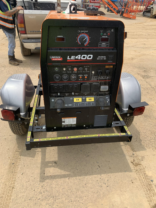 2023 Lincoln Electric LE400 Kubota V1505, Trlr, Cable Rack, Light Kit, ES Decals, T3