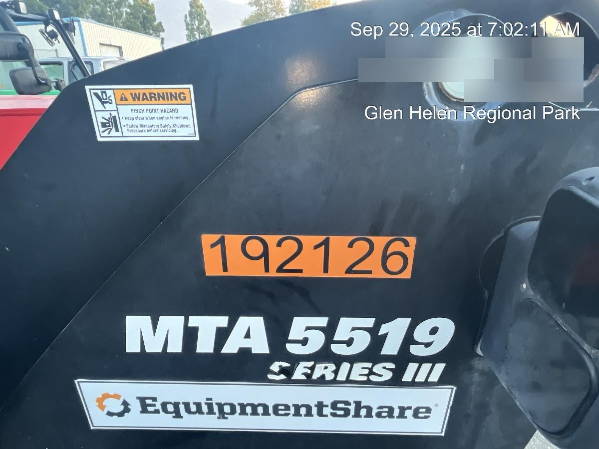 2021 MANITOU MTA5519