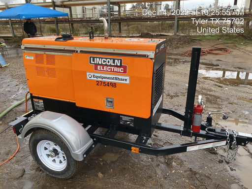 2022 Lincoln Electric LE400 Kubota V1505, Trlr, Cable Rack, Light Kit, ES Decals, T3