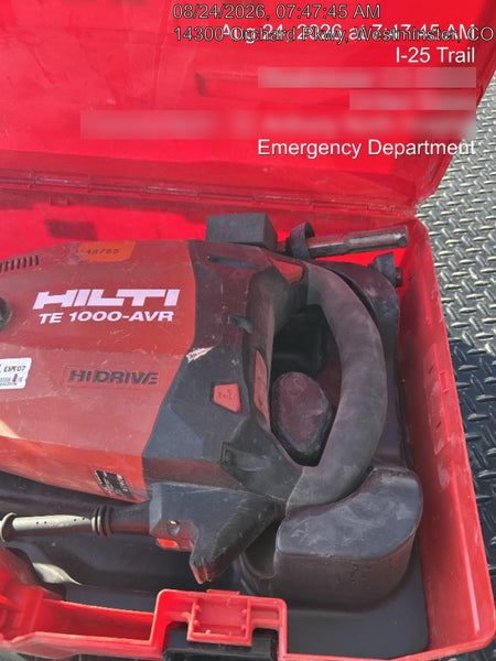 2021 HILTI TE 1000-AVR