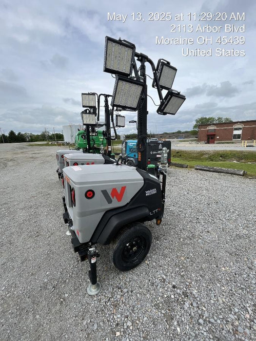 2024 Wacker Neuson LTT4 Diesel, Kohler KDW702, Deep Sea Controller, Auto Start, LED 320W, Bypass Outlet, T3