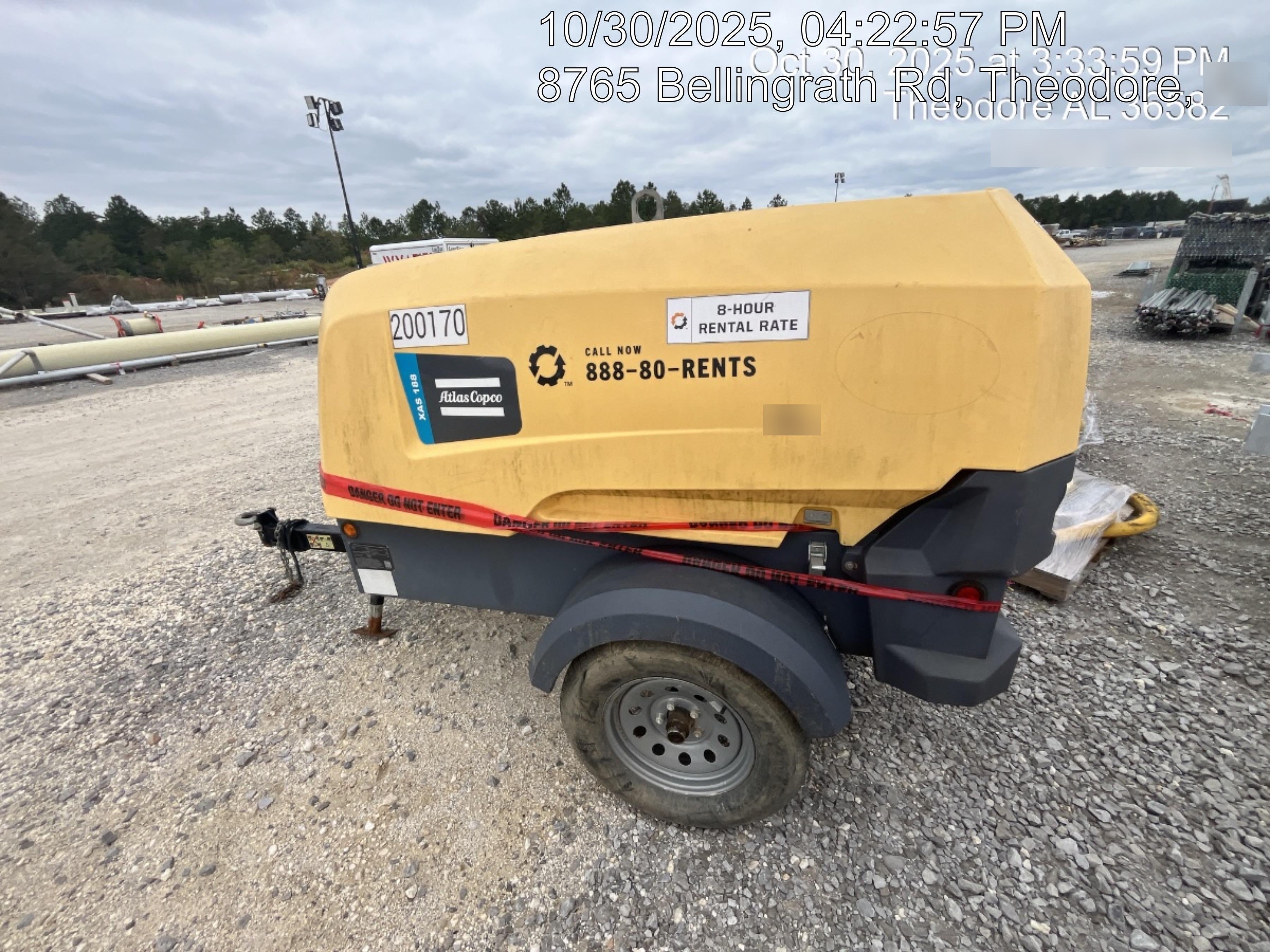 2022 ATLAS COPCO XAS188 CWK