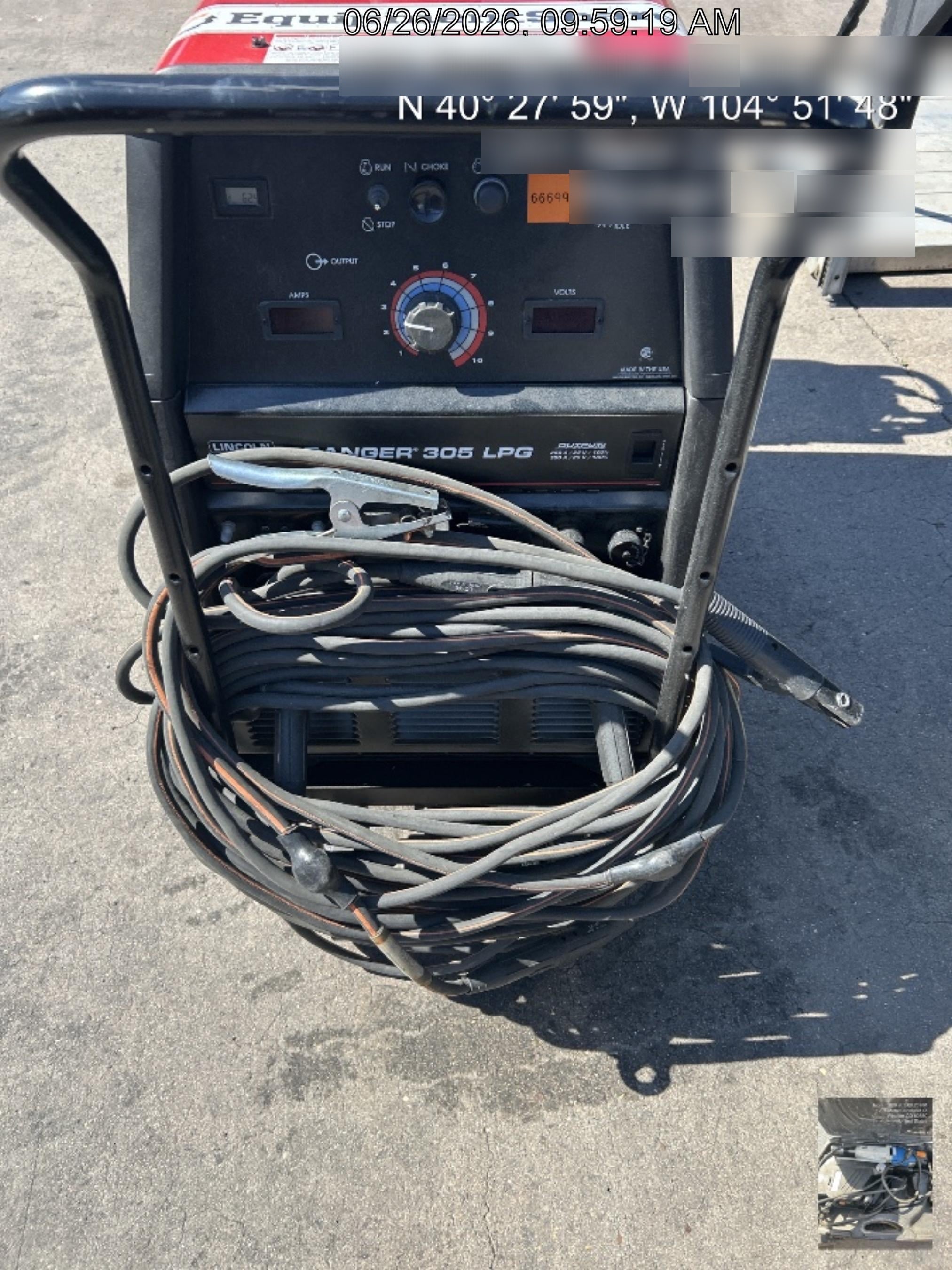 2026 LINCOLN ELECTRIC Ranger 305 LPG