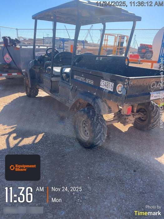 2022 Club Car CA1700D Canopy, Diesel, 4 Passenger