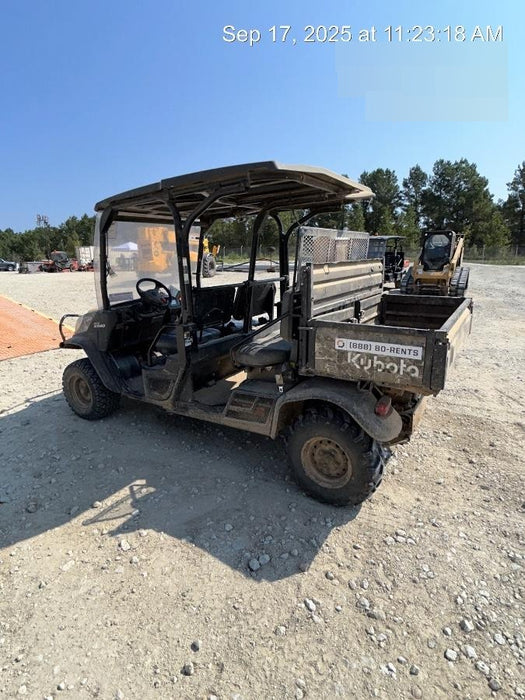2020 Kubota RTV-X1140 CAMO, CANOPY, STROBE, BACK UP ALARM, WINDSHIELD, FIRE EXT