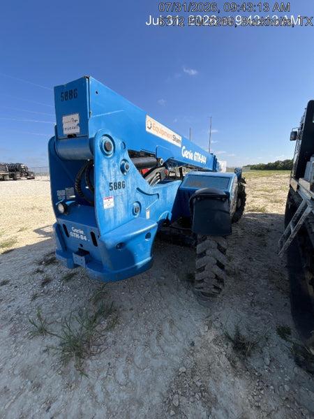 2017 Genie GTH-844 Genie GTH-844, Solid Tires, 60" carriage/forks, Open ROPS, Work Lights