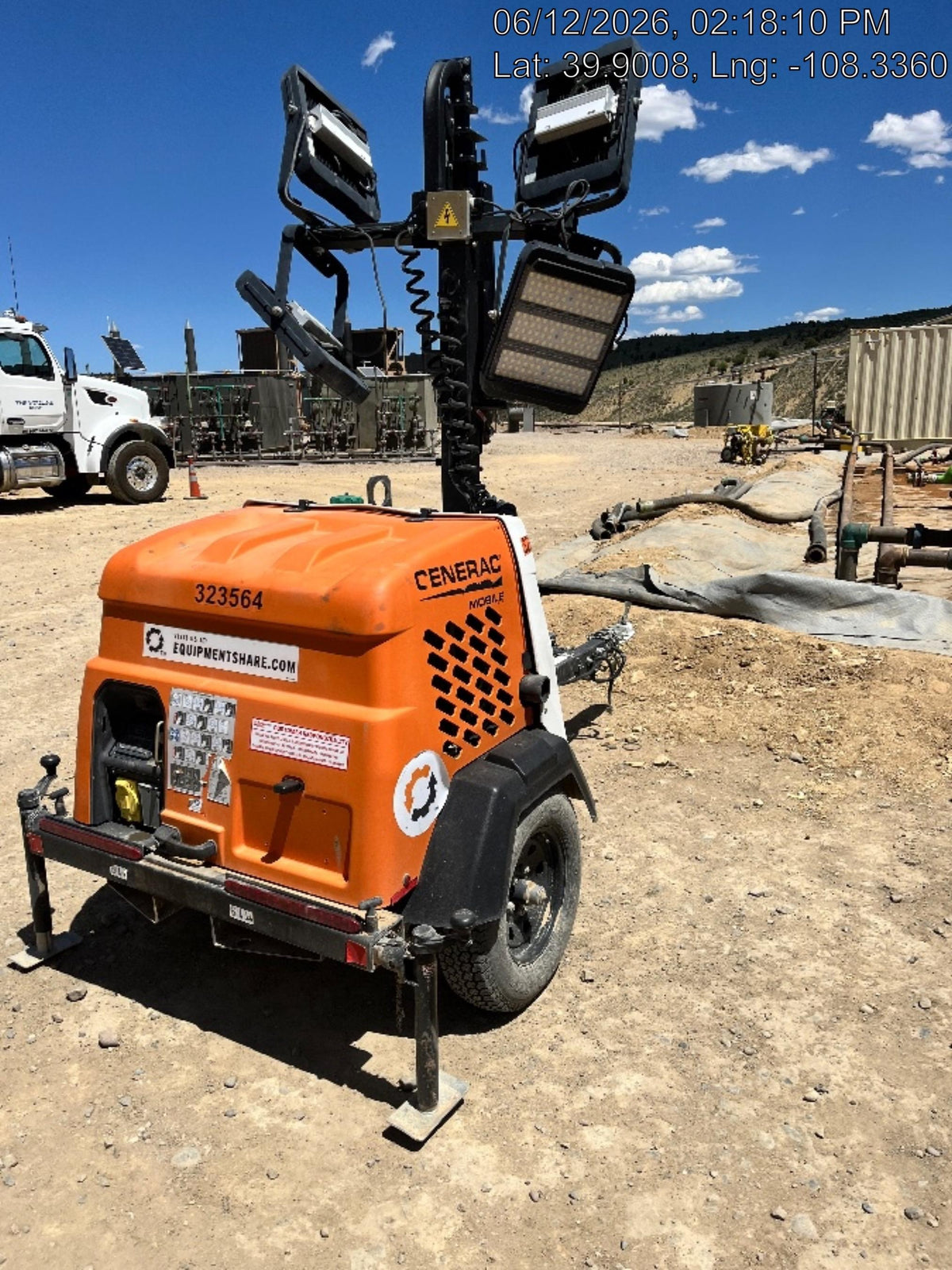 2023 Generac MLT2 Diesel, Flex Switch 120V Input, Powerzone Controller, (4) 320W LED Lights, 4kW Generator, 39.9 Gal Fuel Tank, 2" Ball, T3