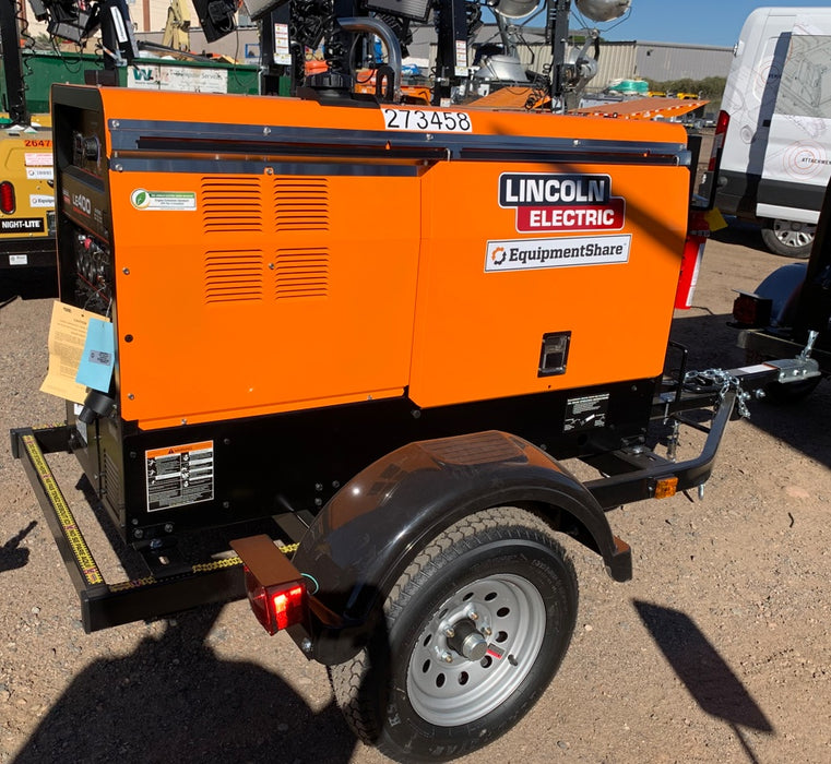 2022 Lincoln Electric LE400 Kubota V1505, Trlr, Cable Rack, Light Kit, ES Decals, T3