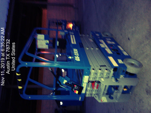 2019 Genie GS-1930 Fixed Rails with Chain Entry