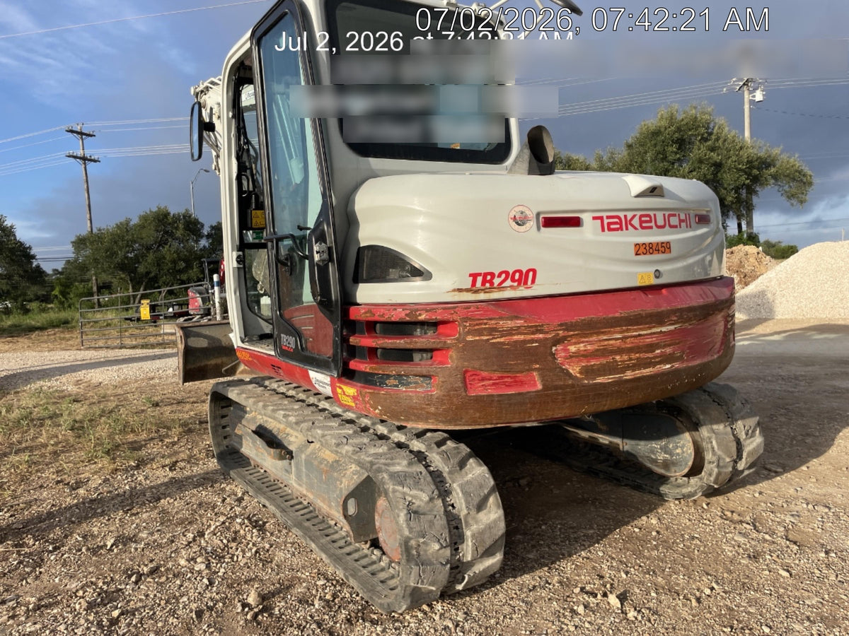 2022 TAKEUCHI TB290-CR
