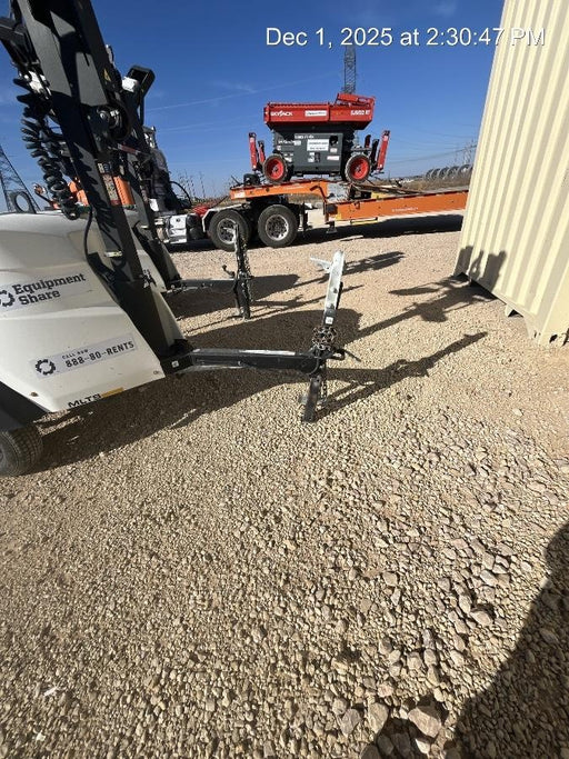 2024 Generac MLT2 Diesel, Flex Switch 120V Input, Powerzone Controller, 
(4) 320W LED Lights, 4kW Generator, 39.9 Gal Fuel Tank, 2" Ball, T3