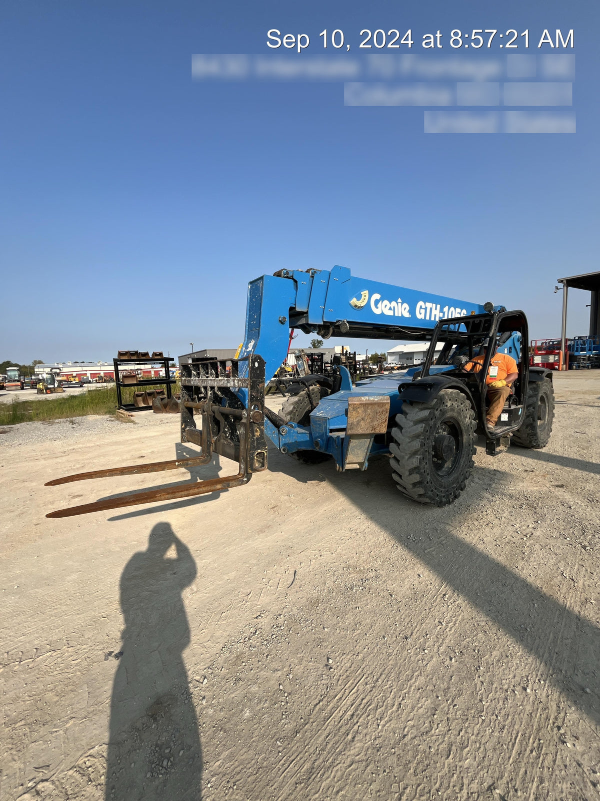 2017 GENIE GTH-1056
