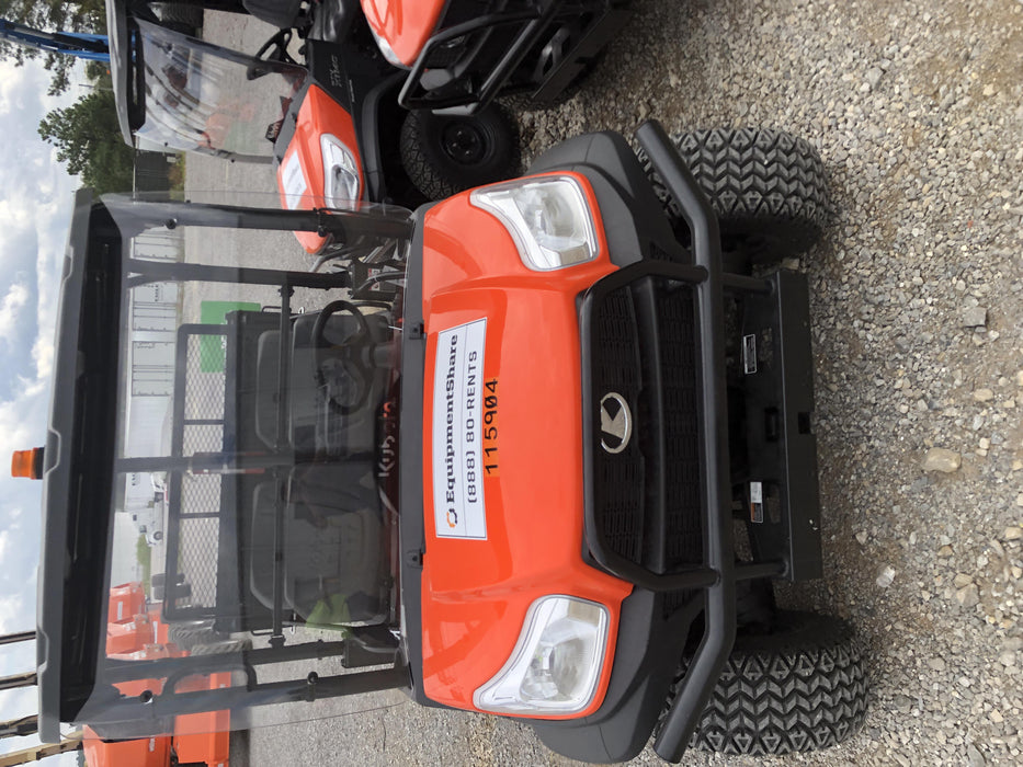 2020 Kubota RTV-X1140W-H 4WD, LED Strobe, Windshield Acrylic Clear, Plastic Canopy, Wire Harness Kit, Backup Alarm
