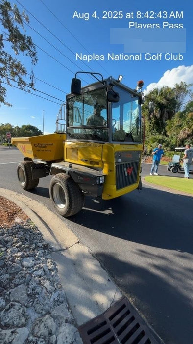 2025 WACKER NEUSON DV605 Cab Turf Tires