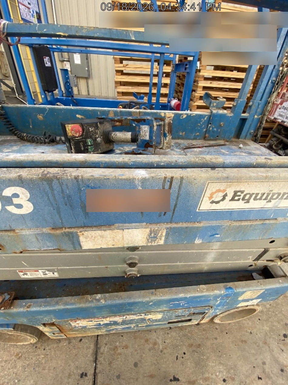 2019 Genie GS-1930 Fixed Rails with Chain Entry