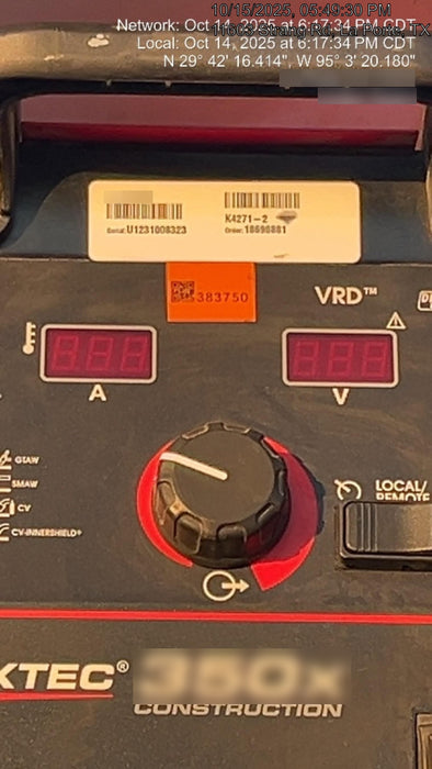 2021 LINCOLN ELECTRIC FLEXTEC 350X