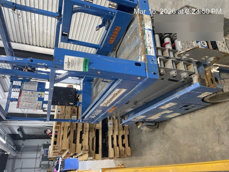 2020 Genie GS-1930 Solid Non Marking Tires, Beacon, Folding rails with half height swing gate