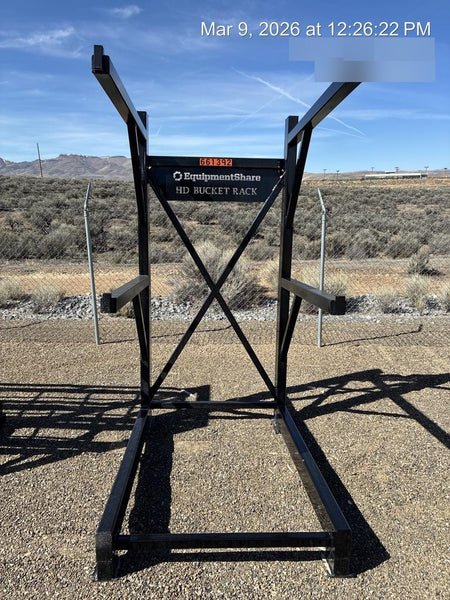 2026 FLUID POWER SUPPORT Heavy Duty Three Bucket Rack