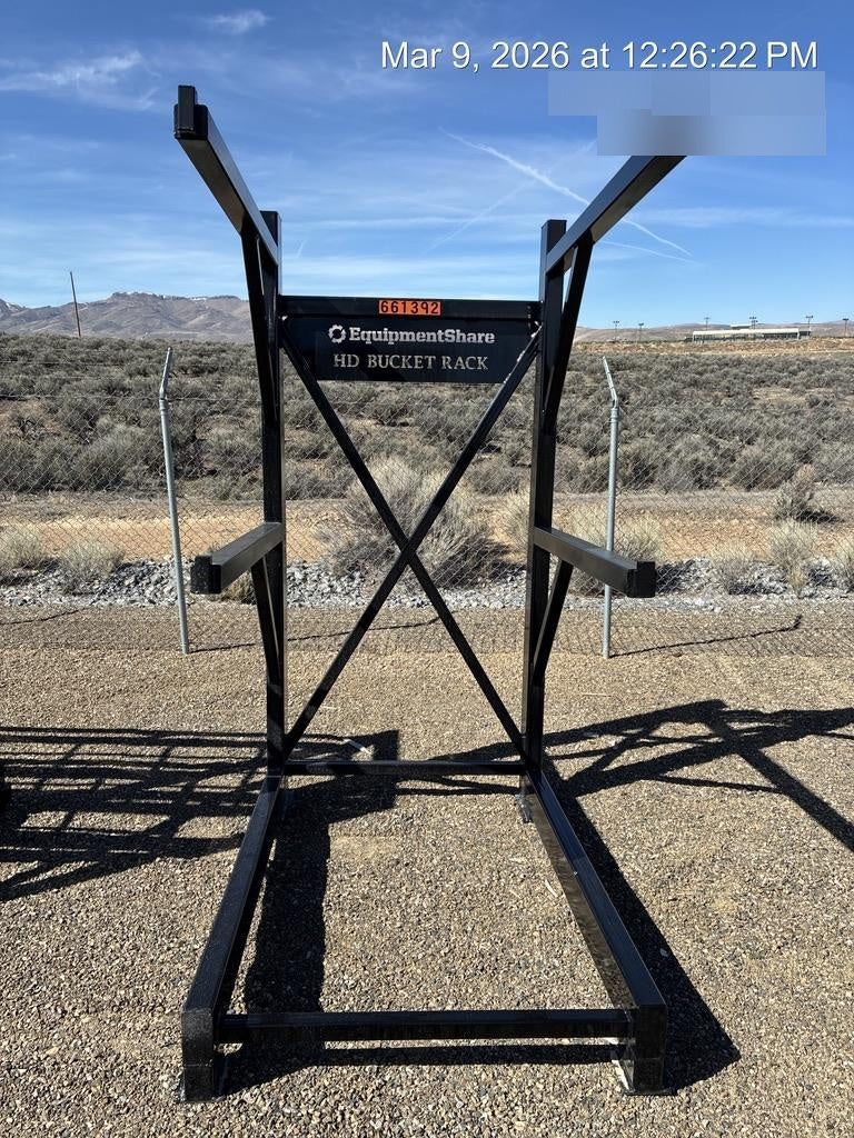 2026 FLUID POWER SUPPORT Heavy Duty Three Bucket Rack
