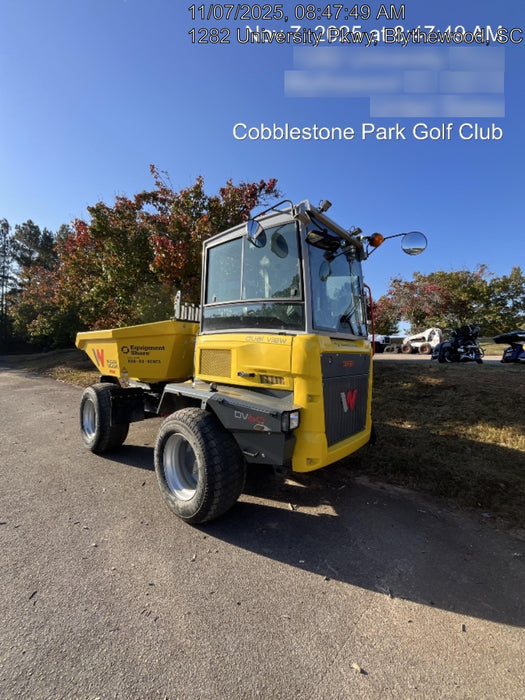 2025 WACKER NEUSON DV605 Cab Turf Tires