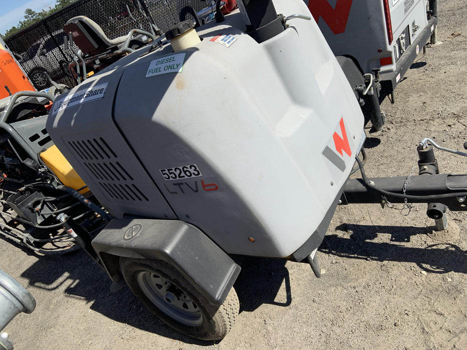 2019 Wacker Neuson LTV6K-LED Standard LED Towable Light Tower w/None