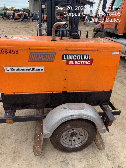 2022 Lincoln Electric LE400 Kubota V1505, Trlr, Cable Rack, Light Kit, ES Decals, T3