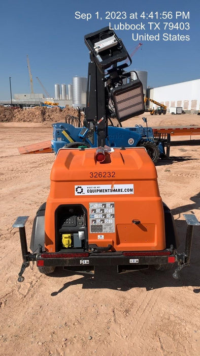 2023 Generac MLT2 Diesel, Flex Switch 120V Input, Powerzone Controller, (4) 320W LED Lights, 4kW Generator, 39.9 Gal Fuel Tank, 2" Ball, T3