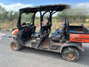 2019 Kubota RTV-X1140W-H 4wd Utility Cart, 4 Seat, Diesel, LED Strobe, Windshield Tempered Glass, Plastic Canopy, Wire Harness Kit, Backup Alarm